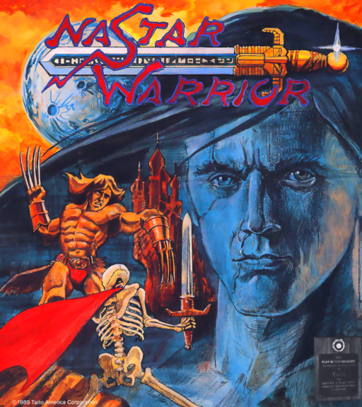 Nastar Warrior (US) Arcade Game Cover